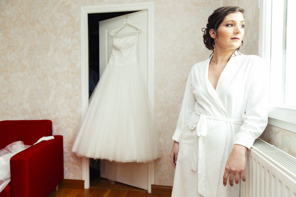 La mariée et sa robe - Maisons-Alfort