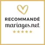 Logo de la plateforme mariages.net, partenaires de lesphotosdebela.fr